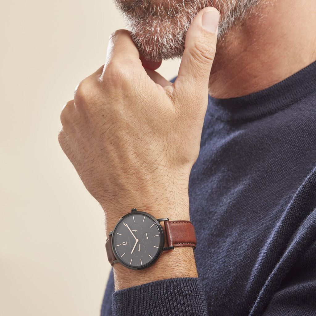Montre Pierre Lannier Echo Noir