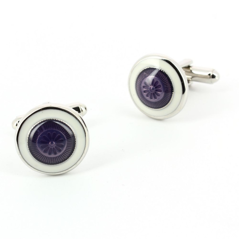 Boutons de manchette, Brummel violet