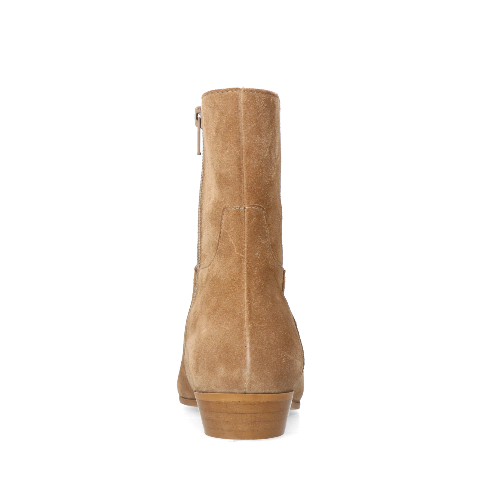 Beige suède chelsea boots
