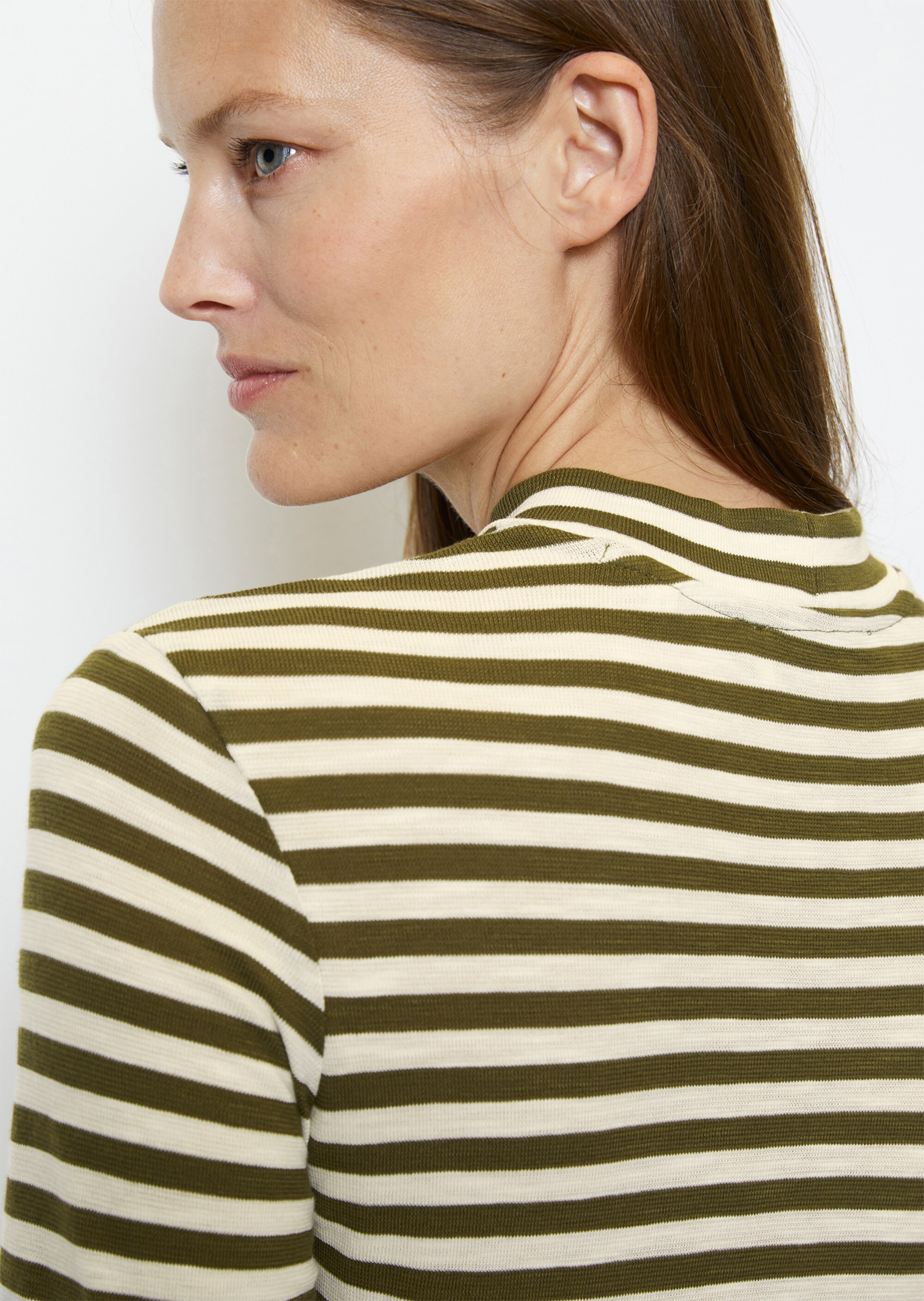 Longsleeve regularaus Slubjersey