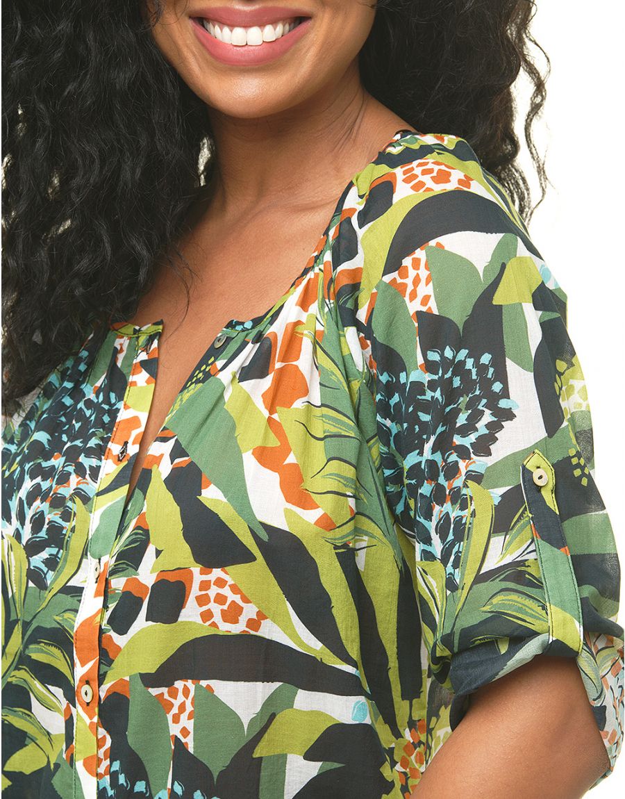 Chemise voile de coton