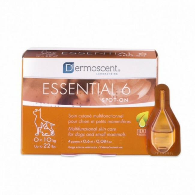 Dermoscent Essential 6 soins cutanés pour chiens