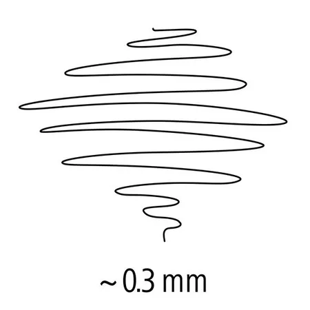 STAEDTLER® triplus® fineliner 334 Dreikantiger Fineliner 0,3 mm karminrot