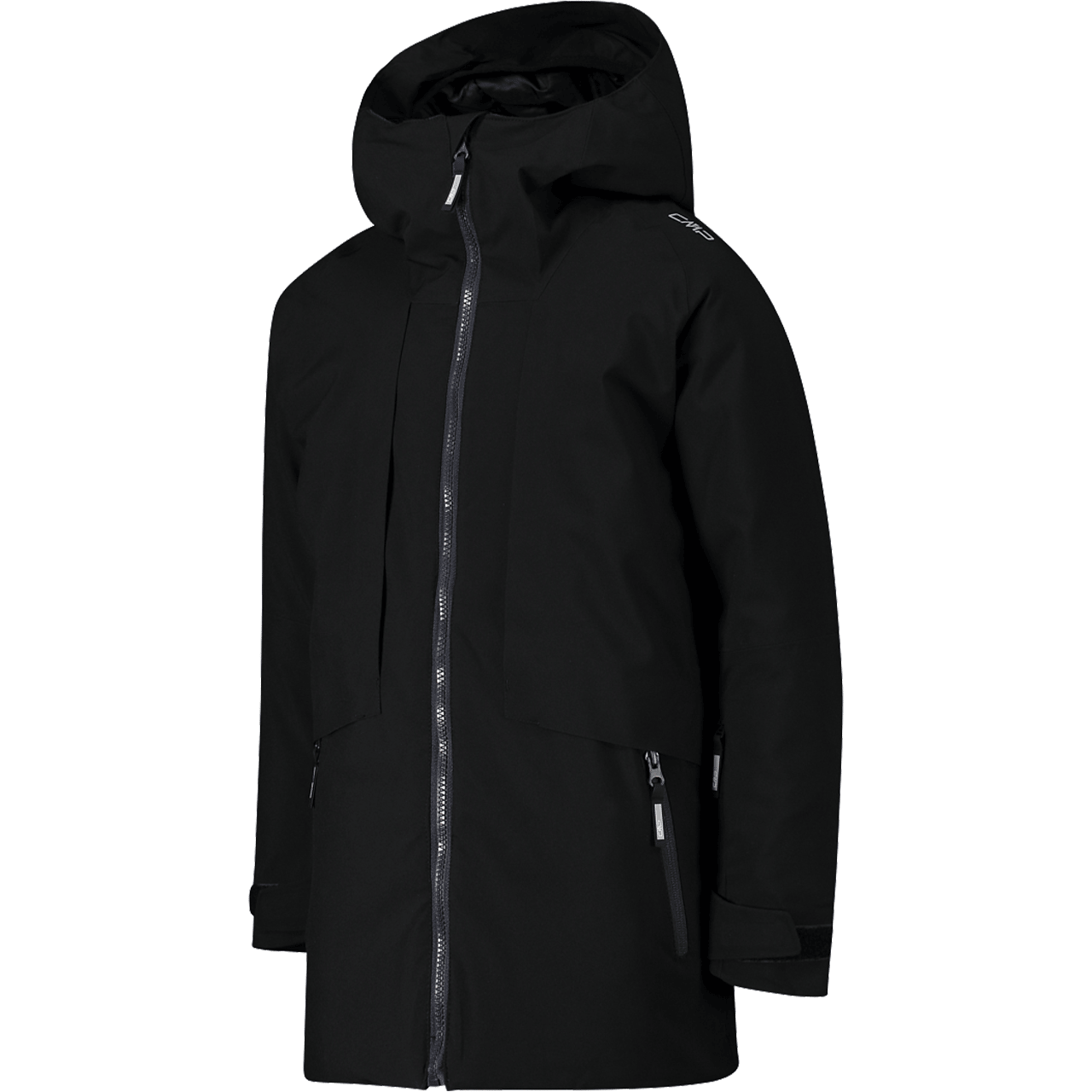 CMP Junior Ski Jacket FEEL WARM FLAT black | Ski Jackets | Ski Clothing | Kids | XSPO-Fashion.com