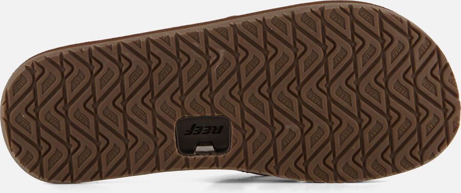 Reef Heren Darftsmen Slippers Bronze Brown 31cm