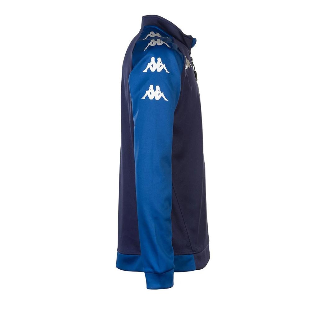 Kappa Sweat D'entrainement 1/2 zip Marine Homme Kappa Trieste