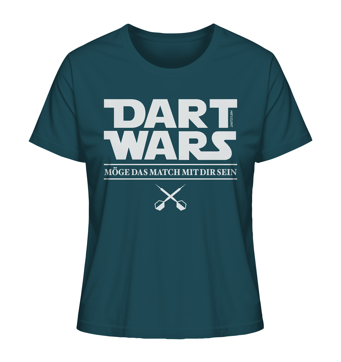 DartSturm - Dart Wars Weiß - Ladies Organic Shirt