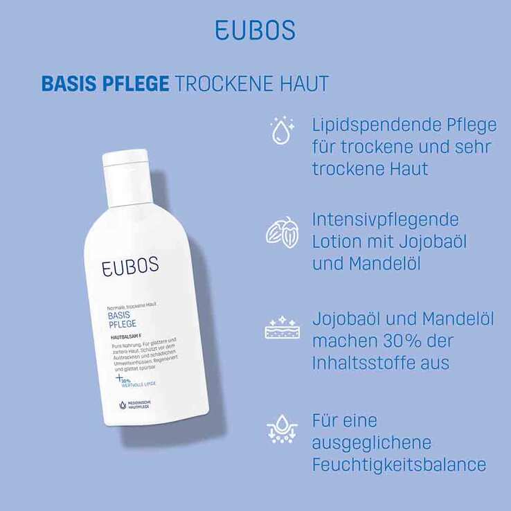 Eubos Hautbalsam F Lotion, 200 ml