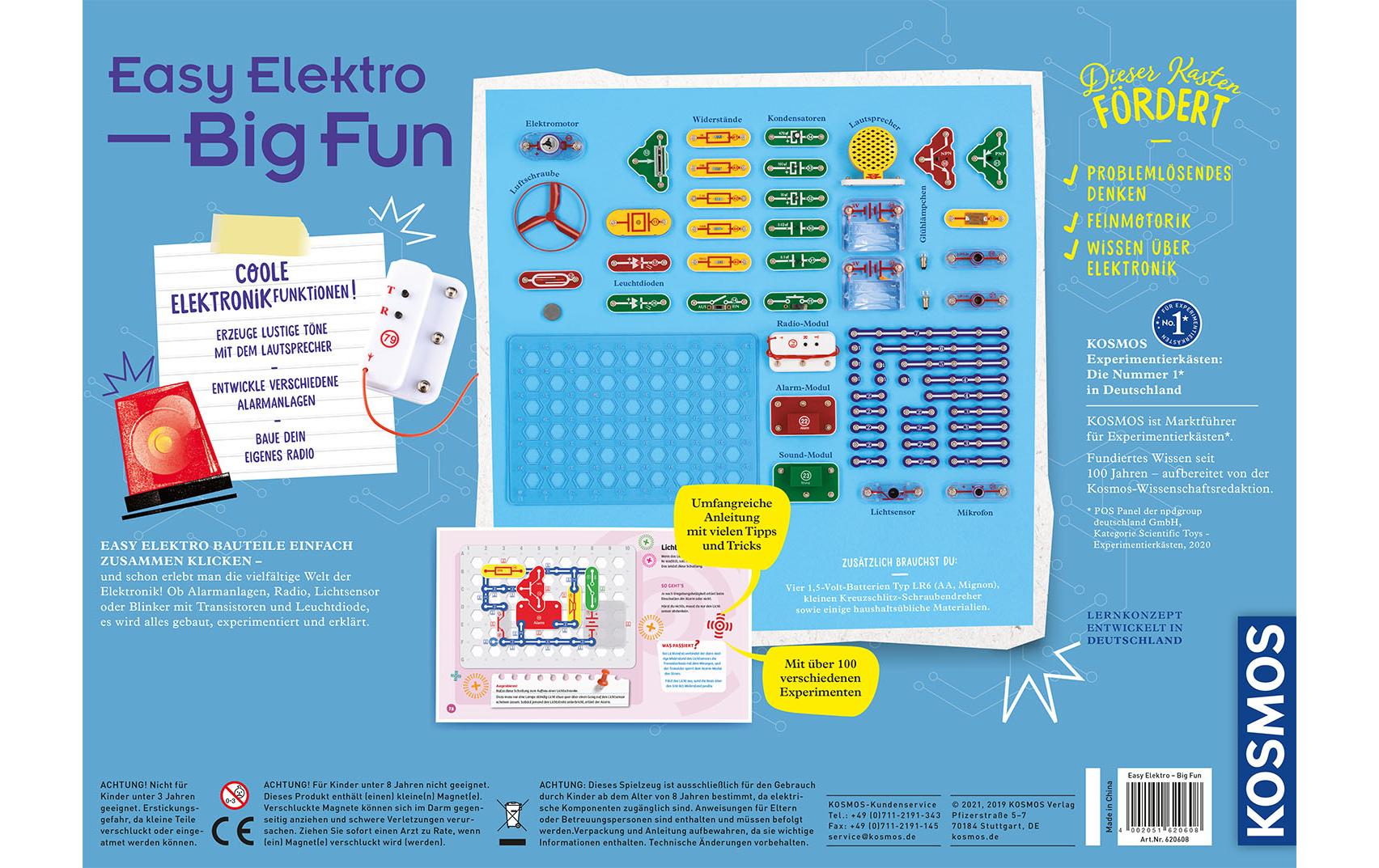 Experimentierkasten Easy Elektro – Big FunDie Welt der Elektronik