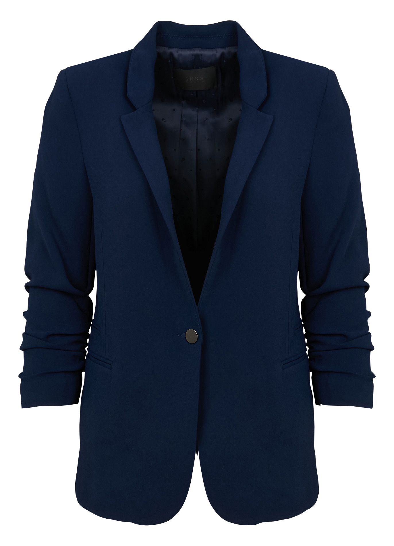 Veste de tailleur ajustée| Bleu