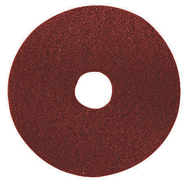 Disques monobrosse rouge 406 mm, lot de 5