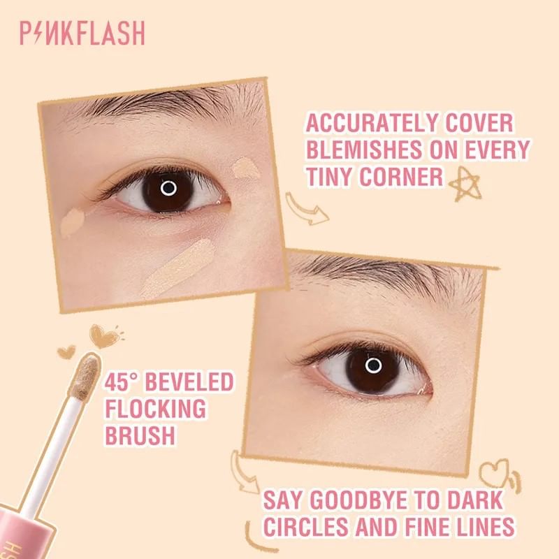 PINKFLASH - Lasting Matte Concealer - 5 kleuren
