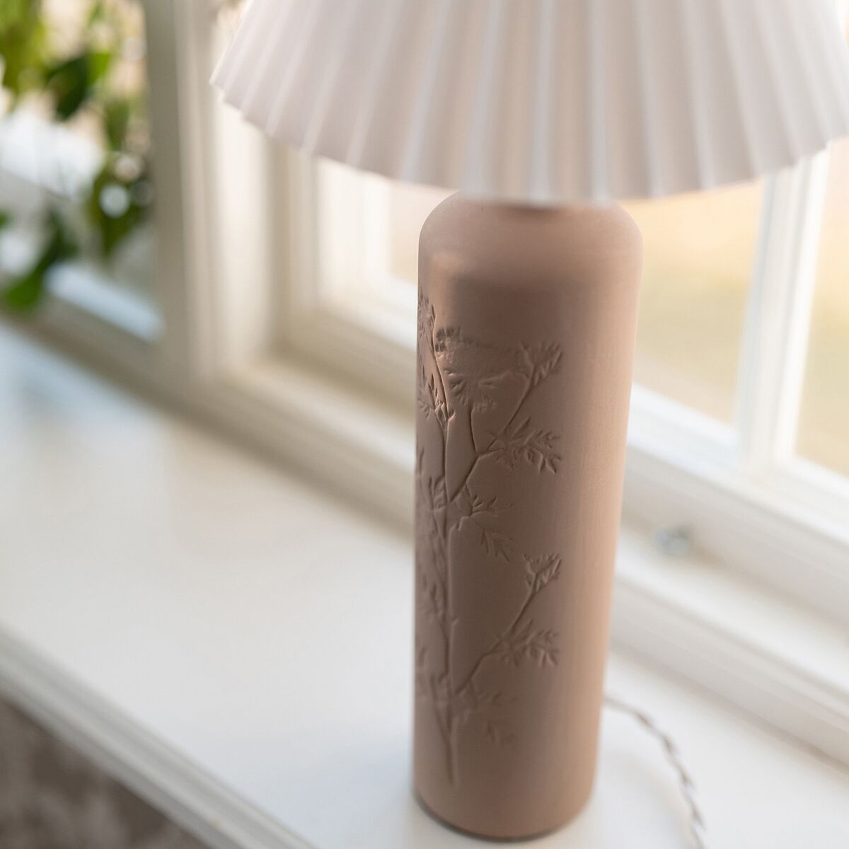 Flora Mud bordlampe, 46 cm
