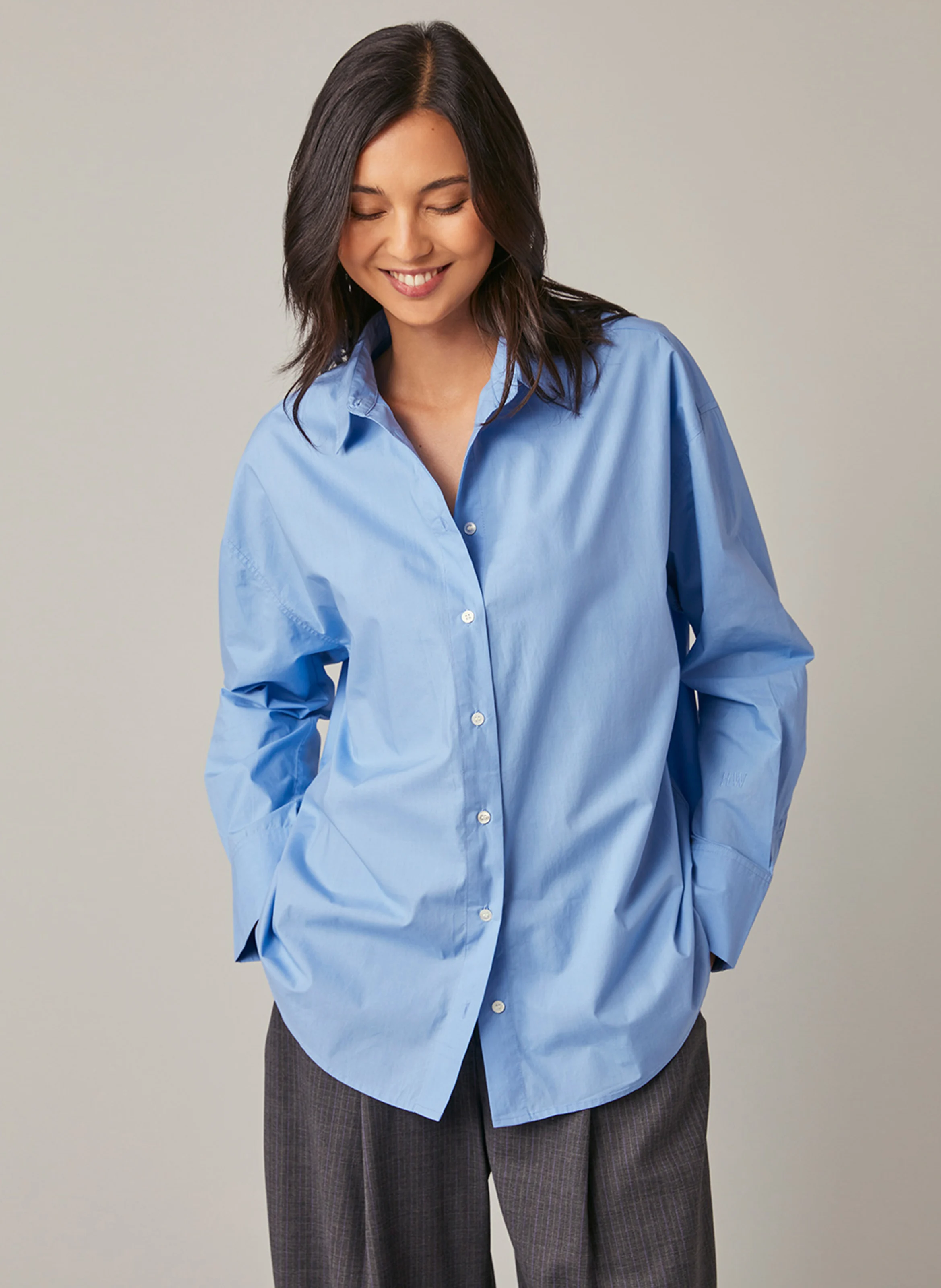 FESTINA - Chemise col classique en coton | Bleu