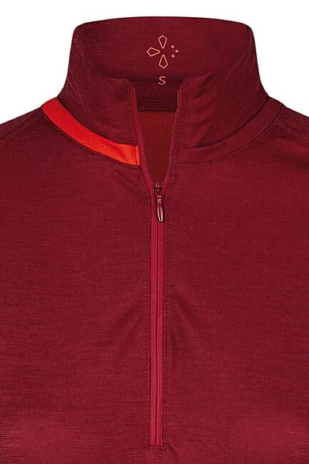 TRANS-HUMANCE - T-SHIRT DAMEN LANGARM ZIP