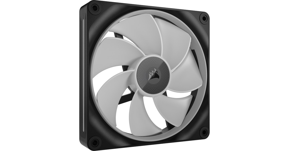 CorsairiCUE LINK LX140-R RGB Reverse Starterskit case fans  (Zwart, 2 stuks, 140 x 140 x 25 mm, PWM)