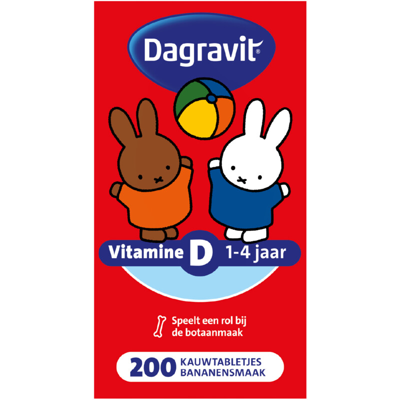 Dagravit Kids vitamine D tabletten