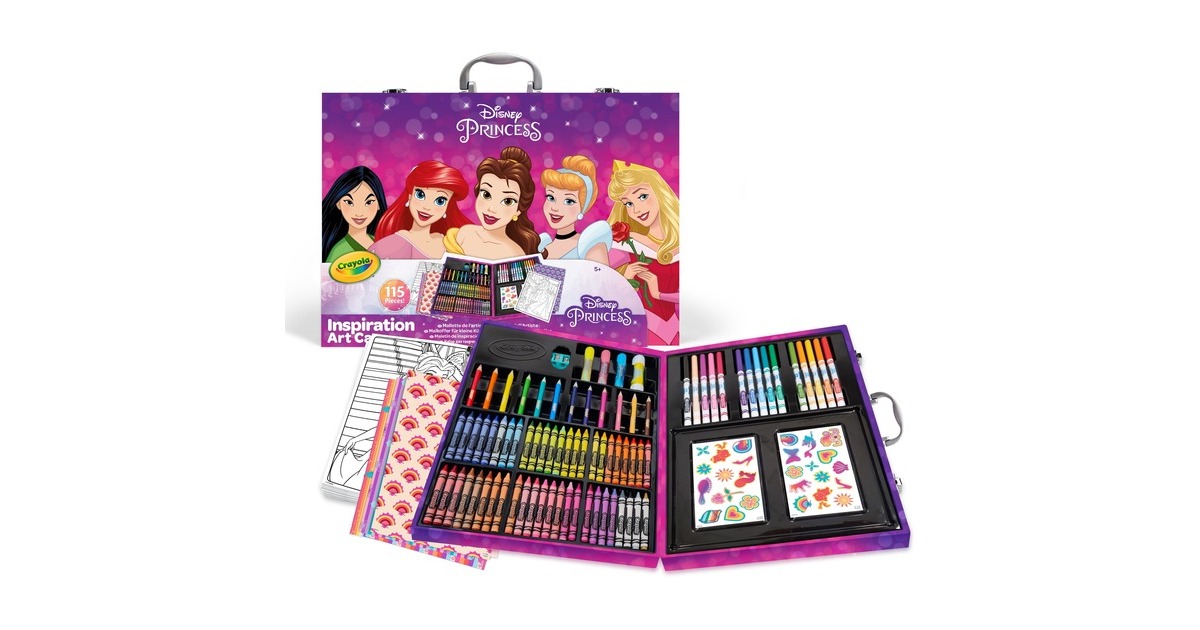 CrayolaDisney Princess - Inspiratie Kleurkoffer Tekenen