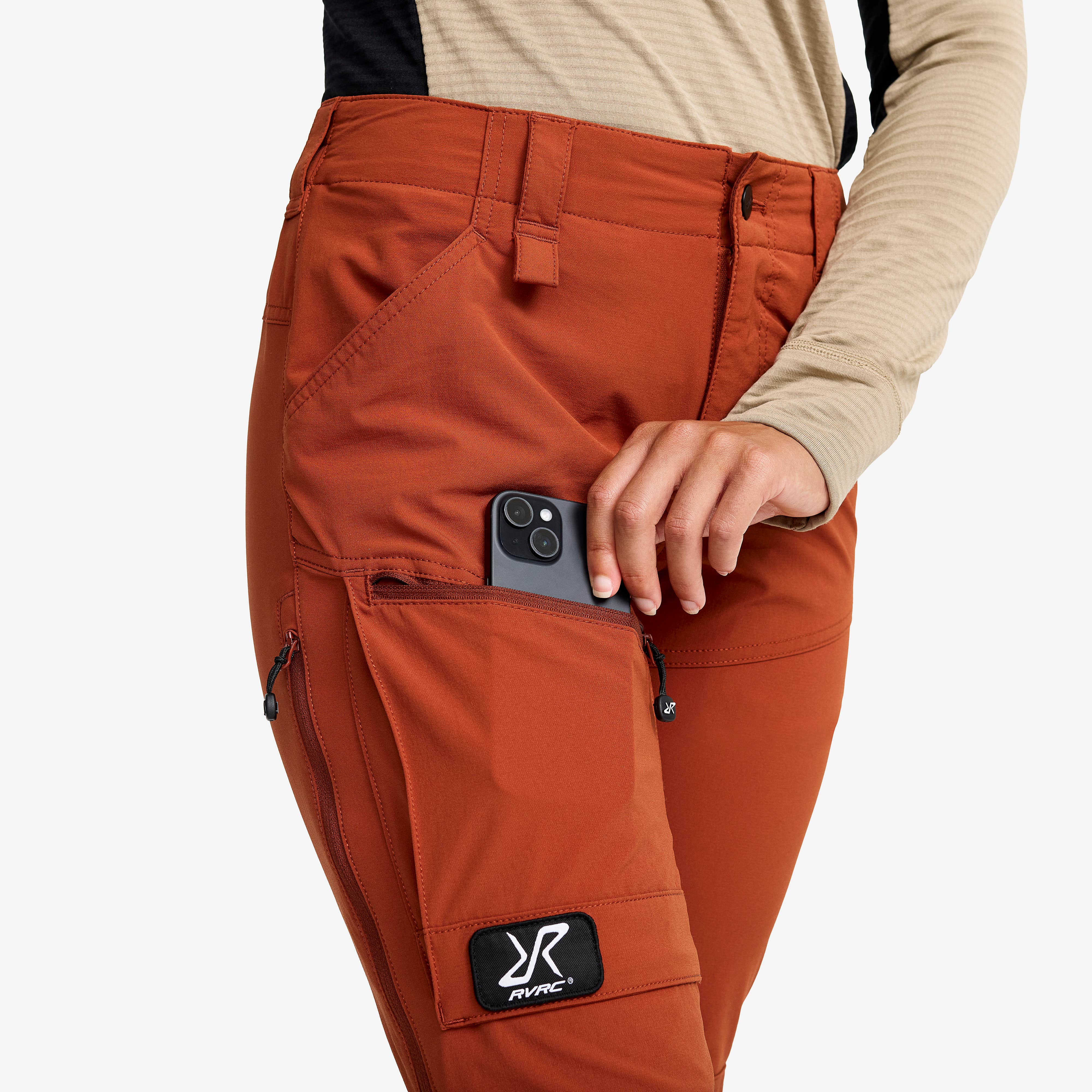 Range Pro Stretch Pants Dame Rusty Orange