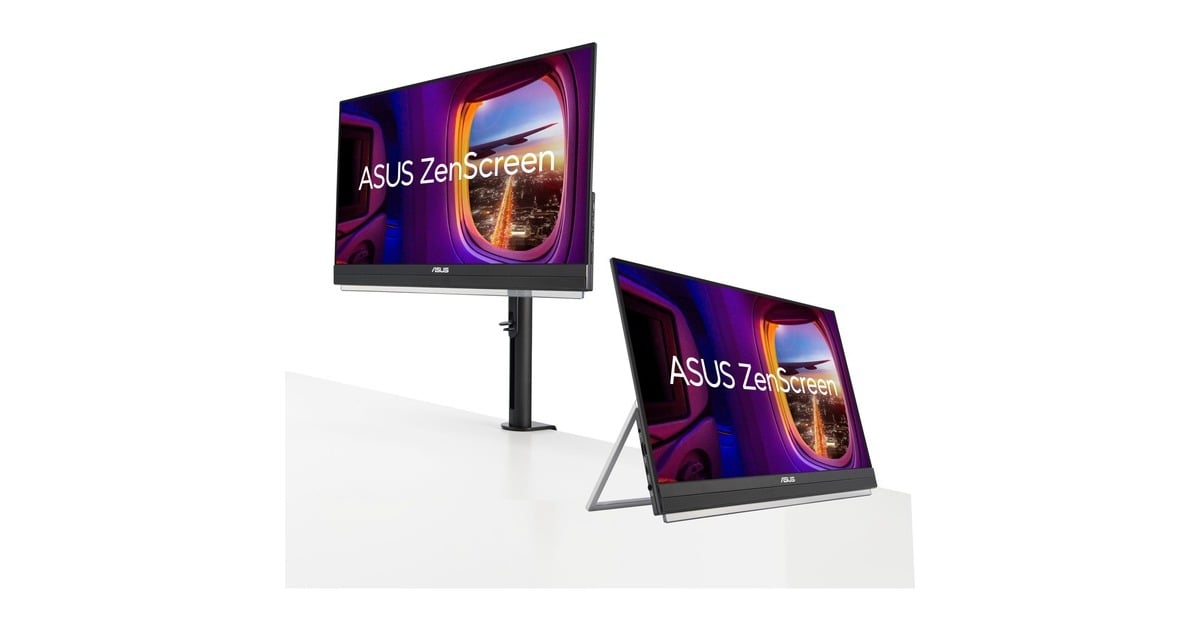 ASUSZenScreen MB229CF portable monitor 21.5
