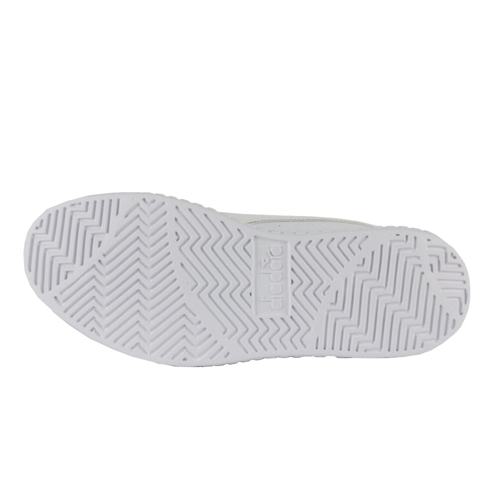 Tênis Diadora Step P C6103 Branco/Prateado