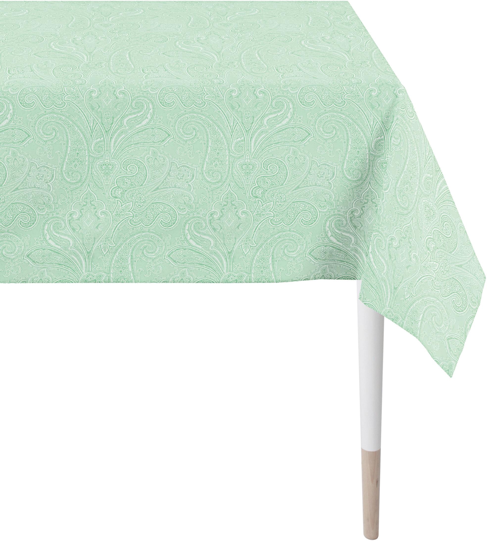 APELT Tischdecke »3313 Uni-Basic« Jacquardgewebe