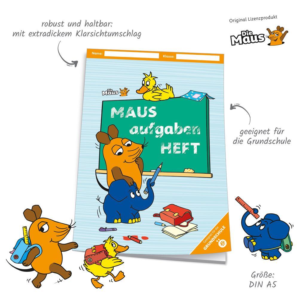 Trötsch Hausaufgabenheft Grundschule DIE MAUS