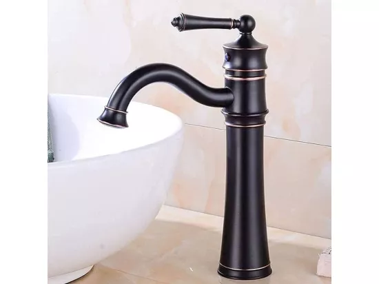 Robinet De Lavabo Rea Vintage High Black