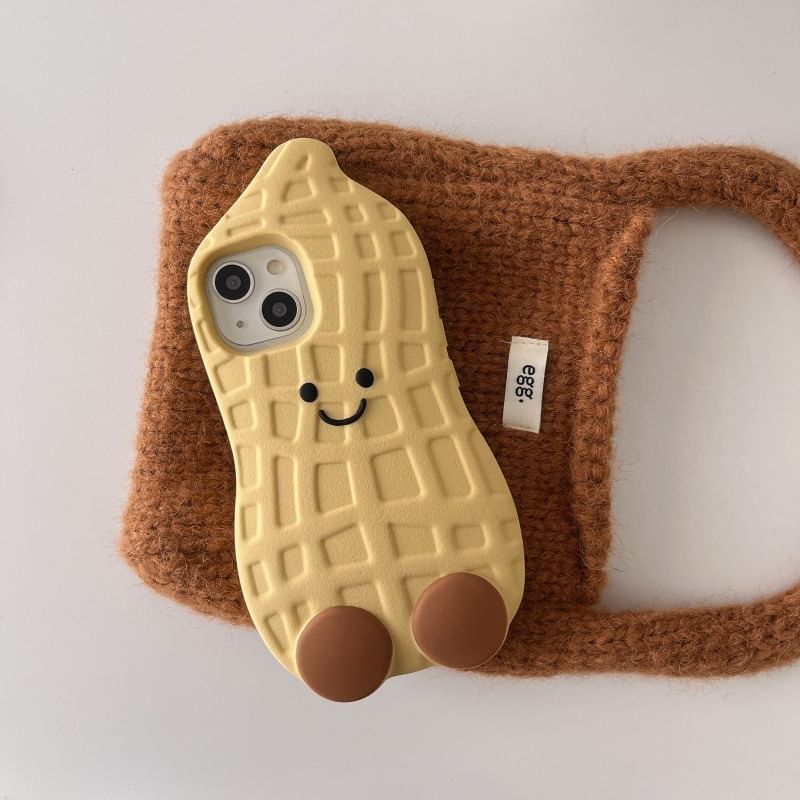 Fonekase - Peanut telefoonhoesje - iPhone 16 Pro Max / 16 Pro / 16 Plus / 16 / 15 Pro Max / 15 Pro / 15 Plus / 15 / 14 Pro Max / 14 Pro / 14 Plus / 14 / 13 Pro Max / 13 Pro / 13 / 13 Mini