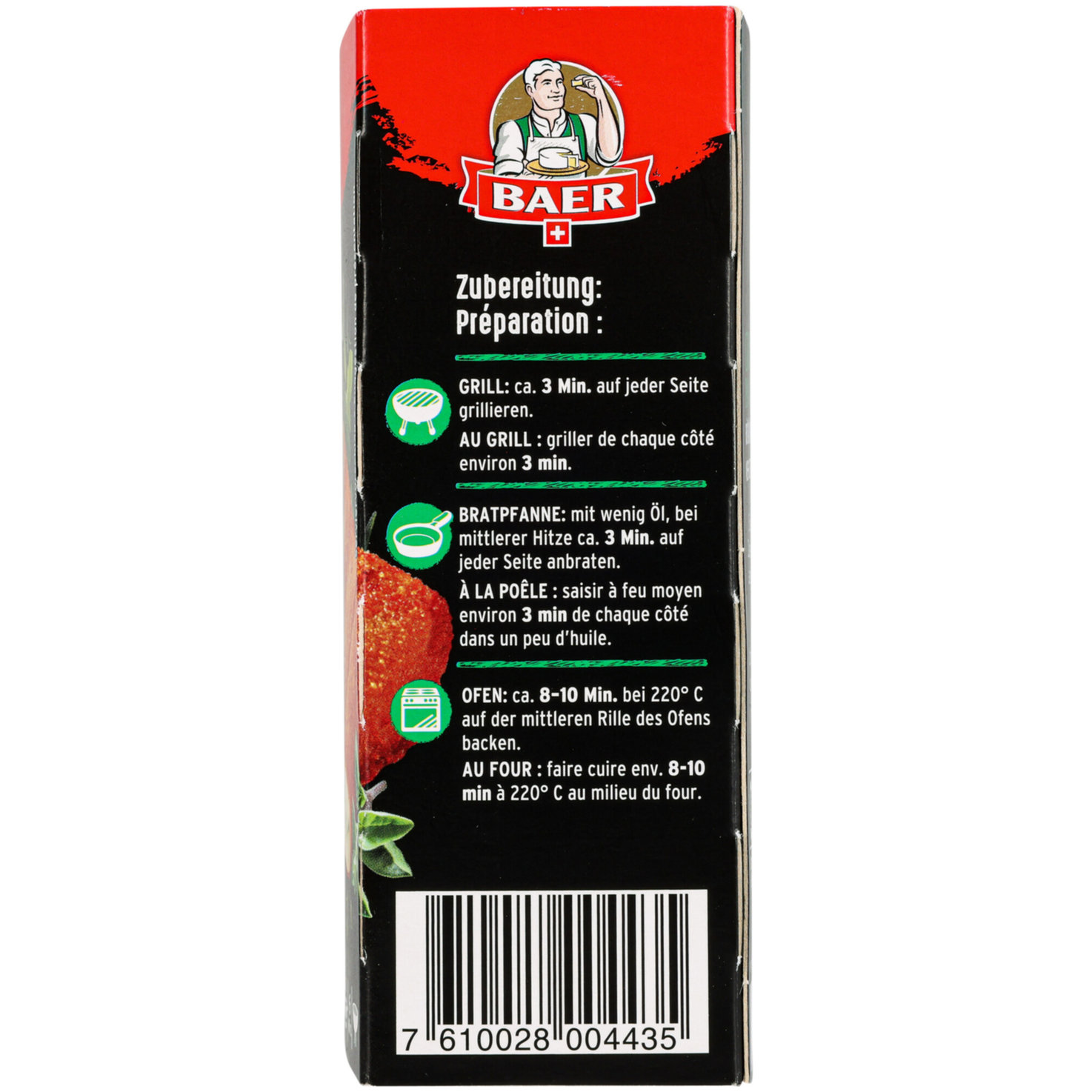 Baer Happily Grill Panada Kräuter 2x120g