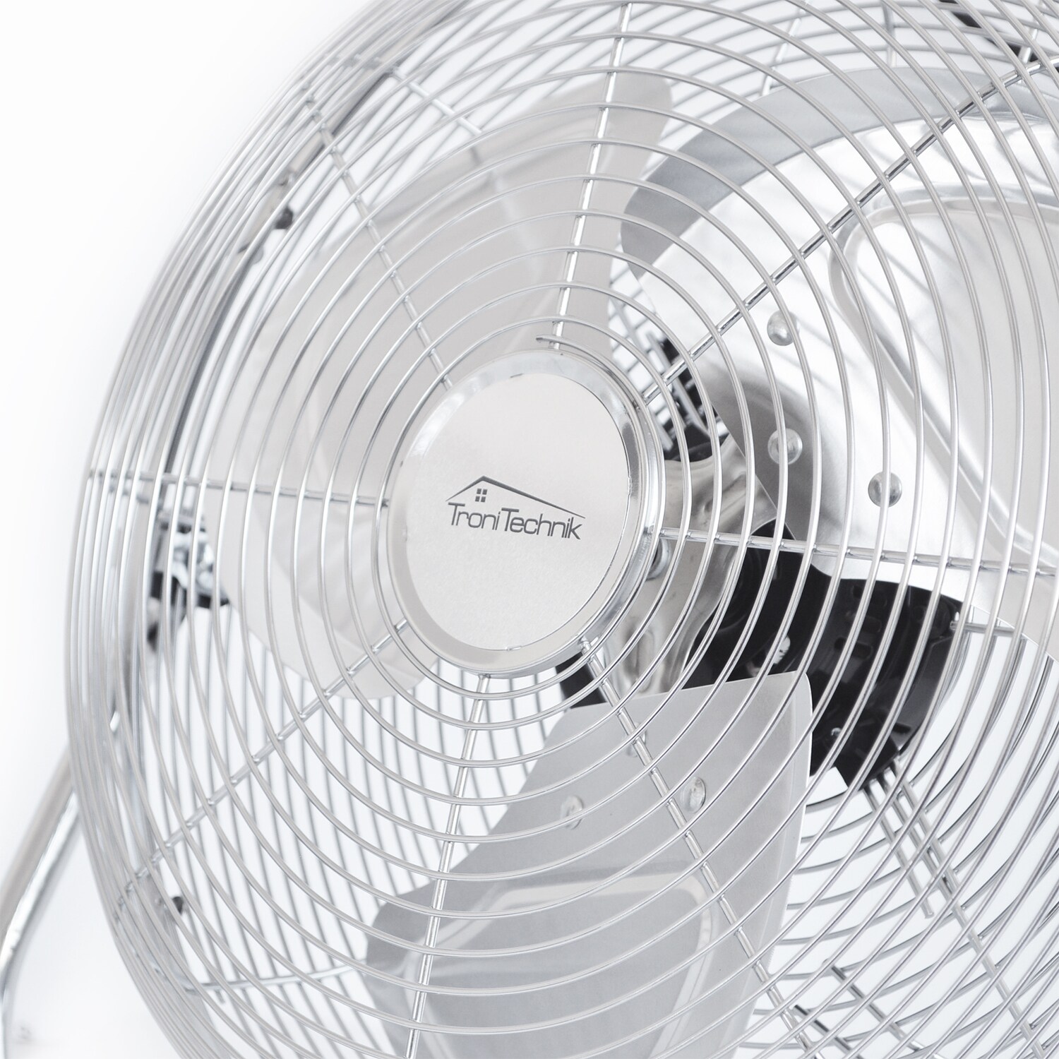 TroniTechnik® Bodenventilator Windmaschine mit drei Geschwindigkeitsstufen 70W, verstellbar ?35cm