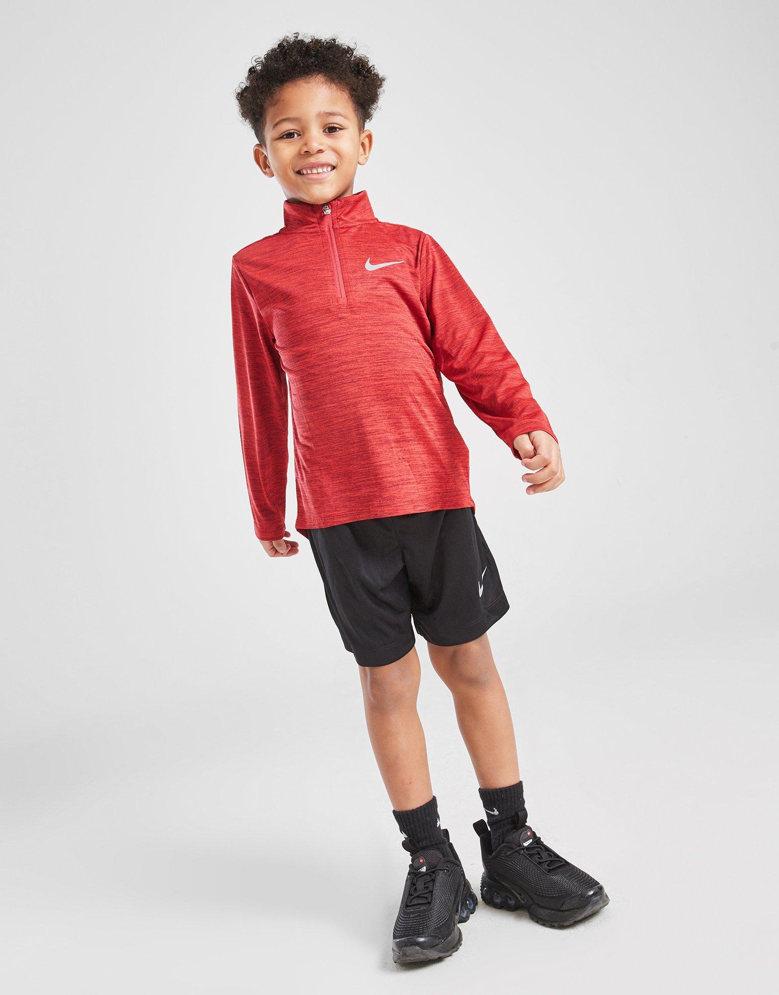 Nike haddad Ensemble Haut Zippé/Short Pacer Enfant