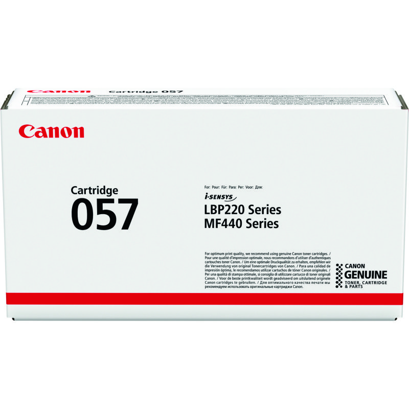 Toner Canon 057 noir pour imprimante laser