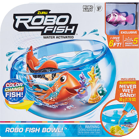 Robo alive robot fisk med bowle