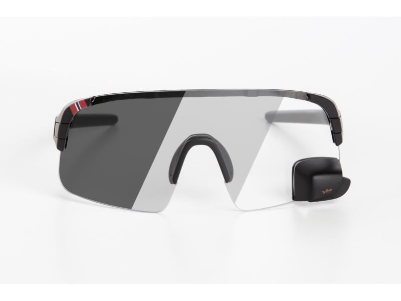 TriEye Sportbrille View Sport Photochromatic Schwarz, S Sportbrille