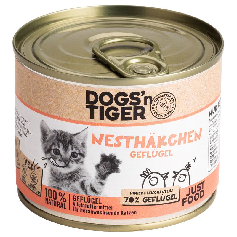 Lot Dogs'n Tiger Junior 12 x 200 g