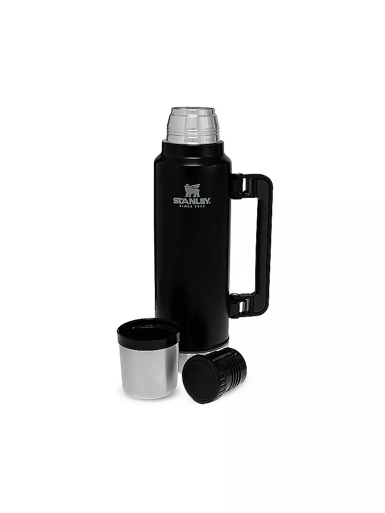STANLEY Isolierflasche - Thermosflasche Classic Legendary Bottle 1,4l Schwarz schwarz