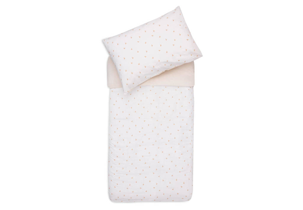 kinderbed dekbedovertrek met sloop Harvest Natural
