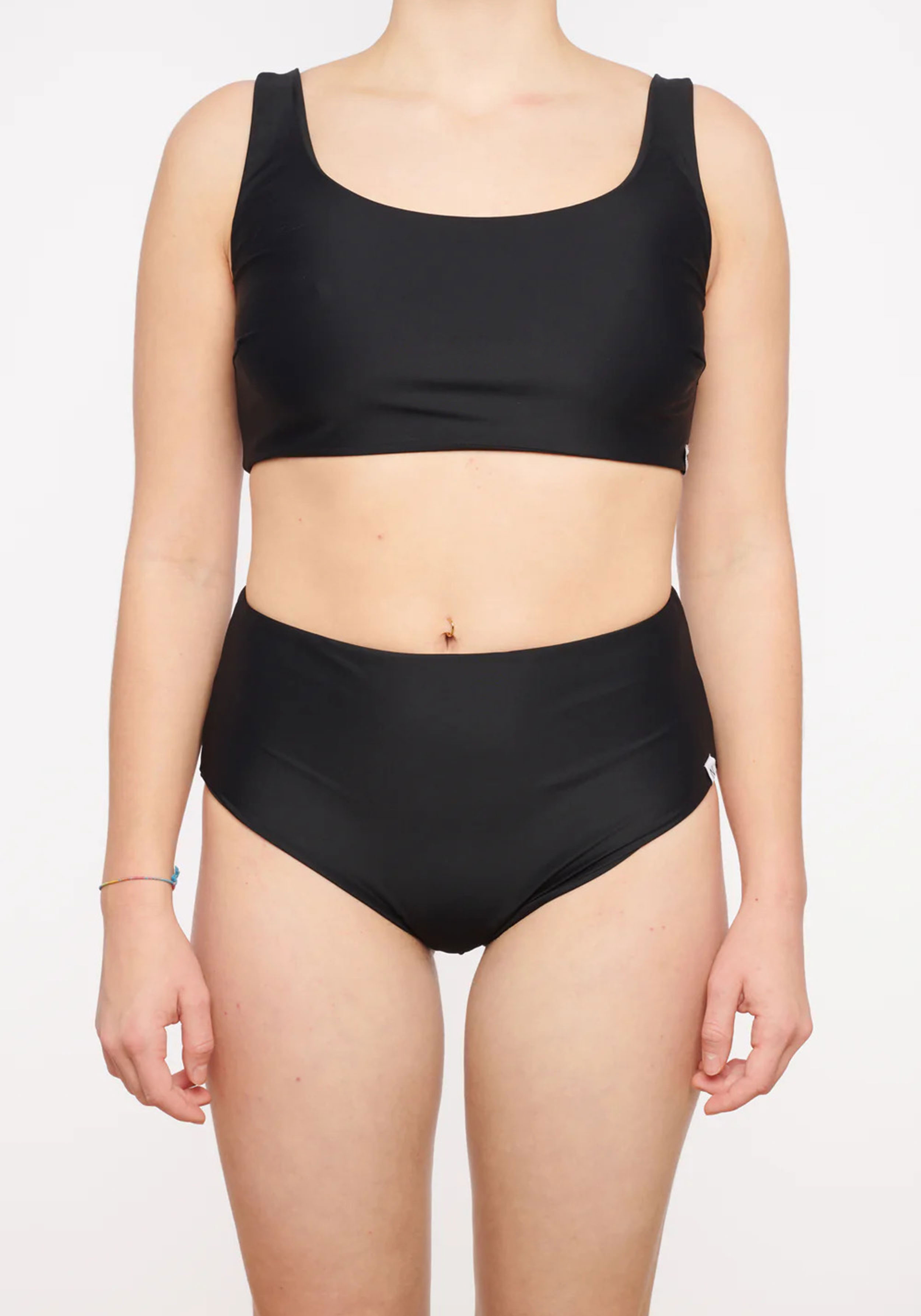 Neumuhle Bikini Bottom Ascona Net-Bikini Black Coal