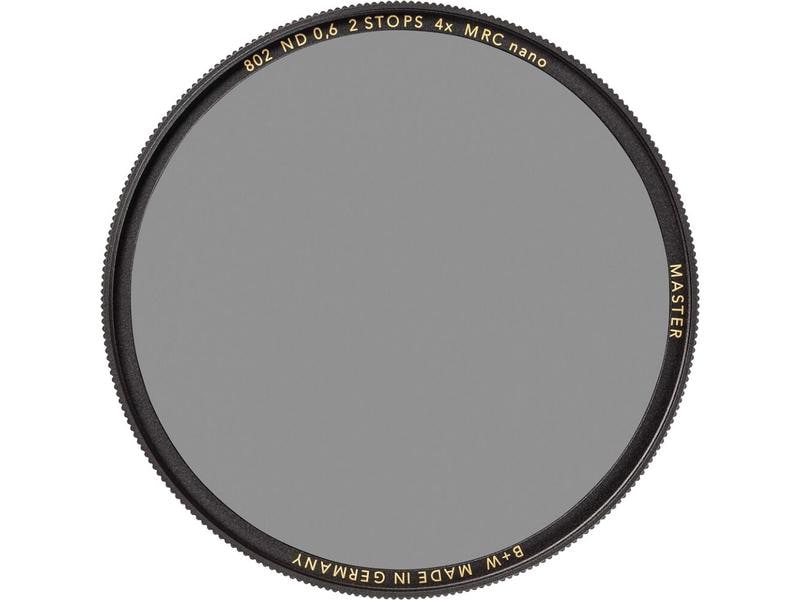 B W Graufilter MASTER 802 ND 0.6 MRC nano – 55 mm Neutraldichtefilter ND 0.6