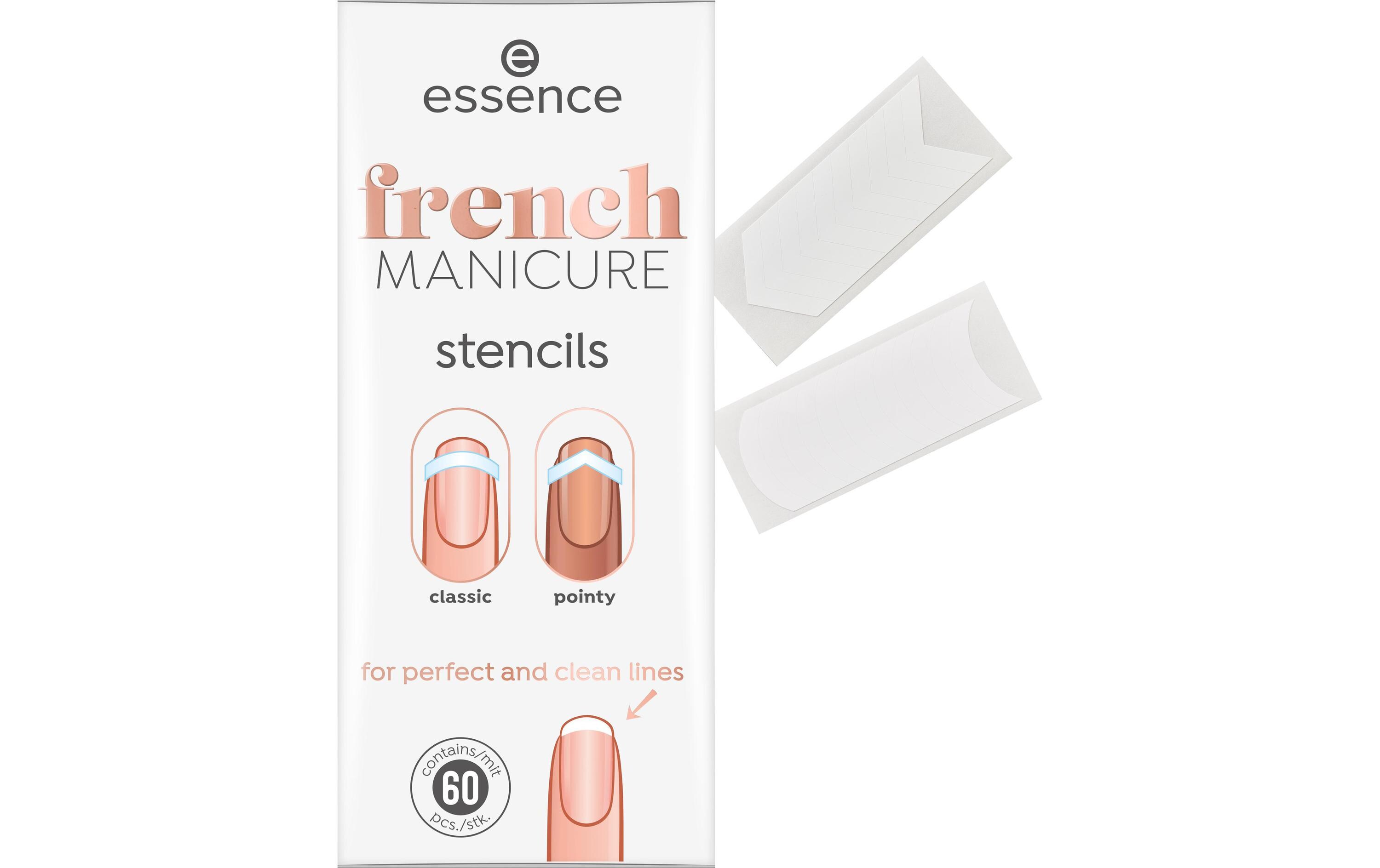 Schablone French Manicure 01 French Tips & TricksSchablonen für präzise French Manicure Looks und saubere Nagelspitzen