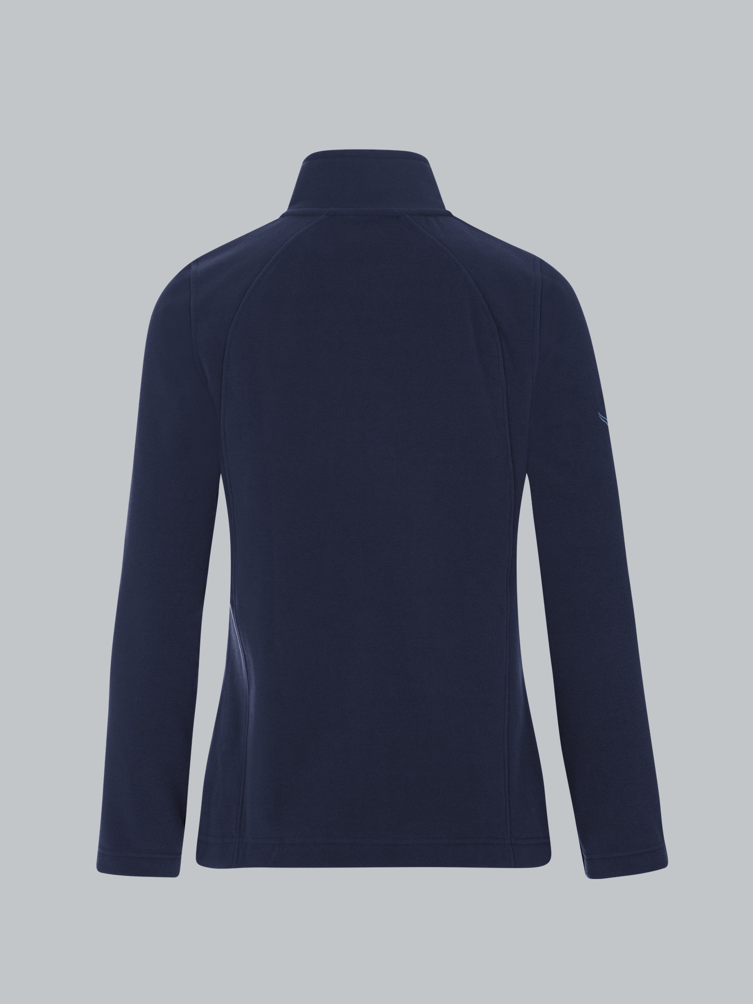 Taillierte Fleecejacke Navy