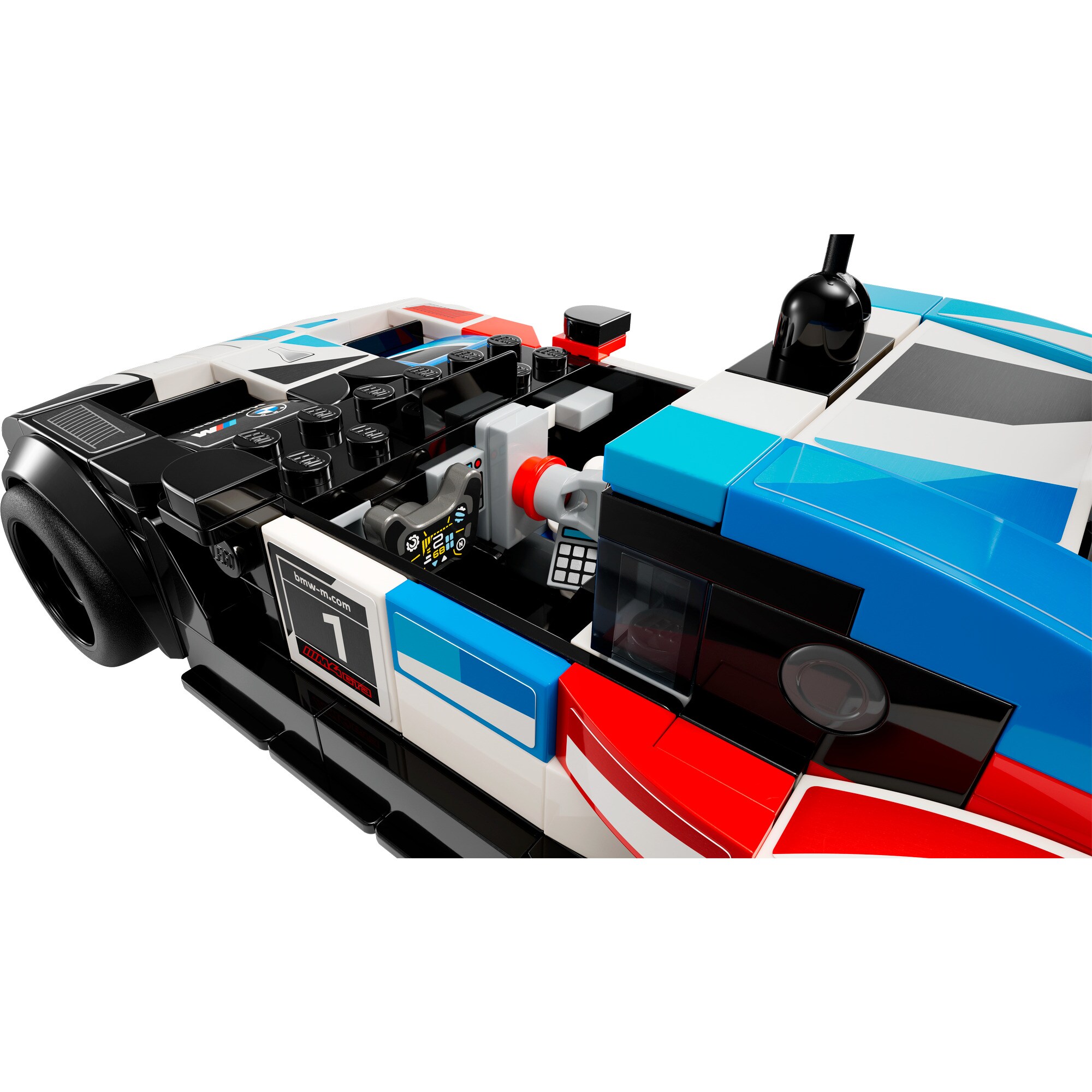 LEGO Konstruktionsspielzeug Speed Champions BMW M4 GT3 & BMW M Hybrid V8 Rennwagen