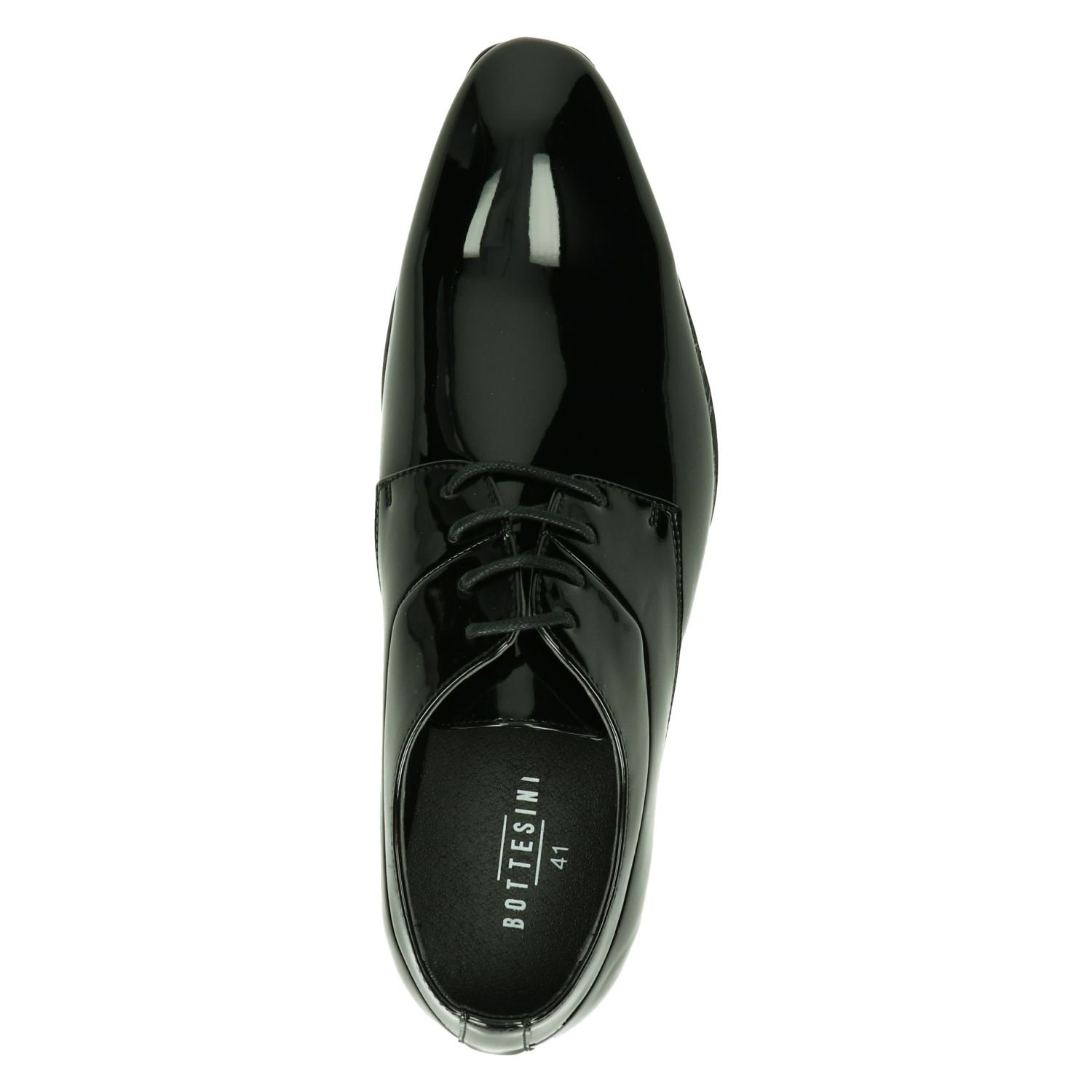 heren nette schoen Nelson Zwart