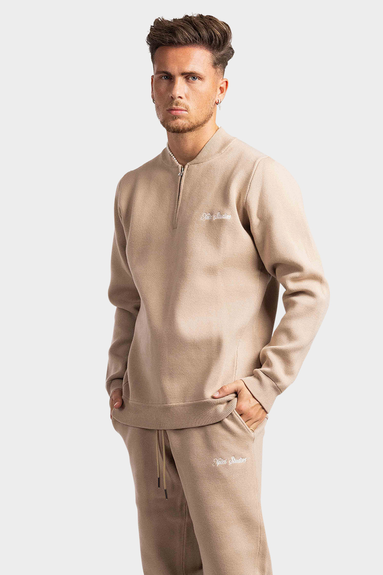 XPLCT Classic Trainingspak Heren Beige