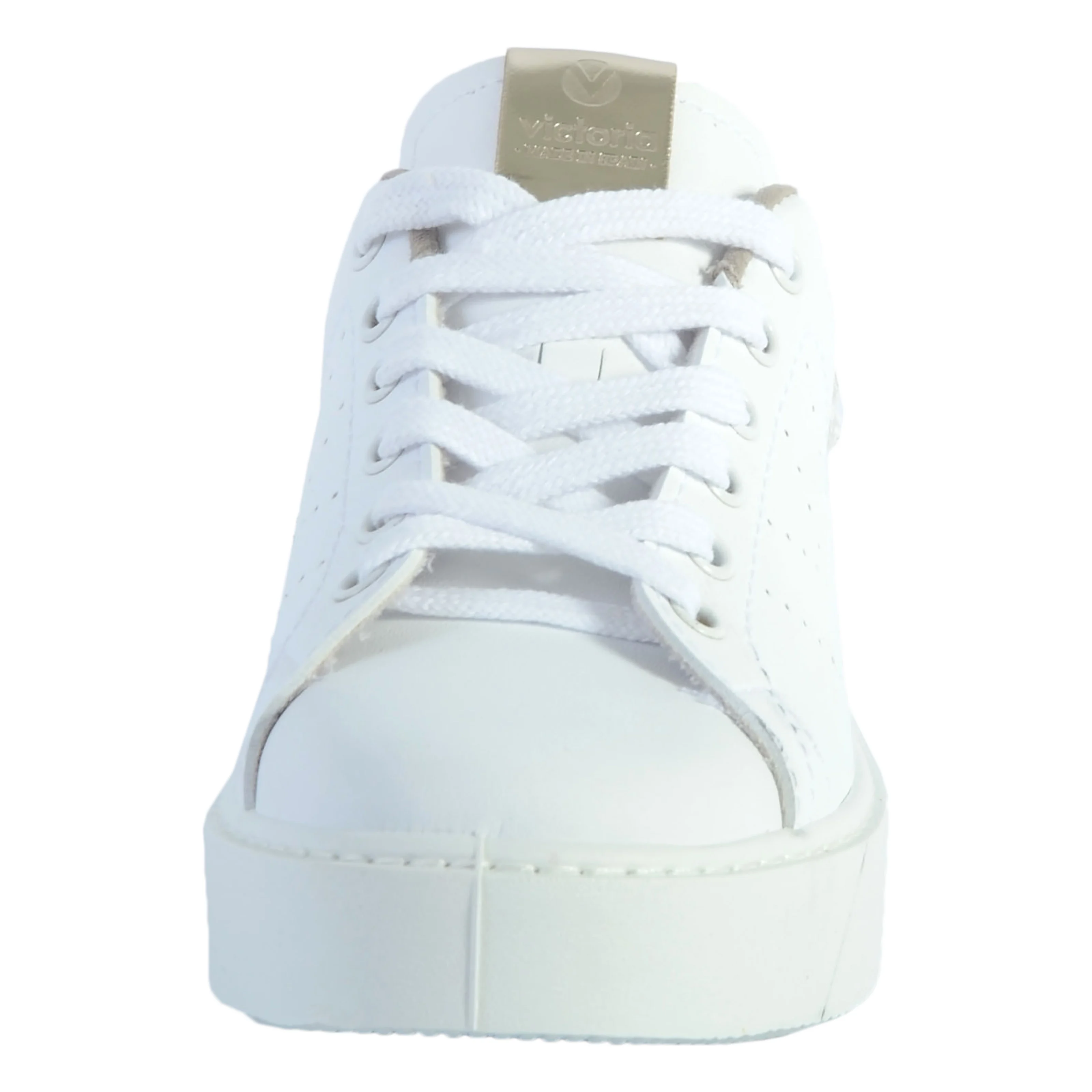 Baskets basses en cuir Victoria | Noir