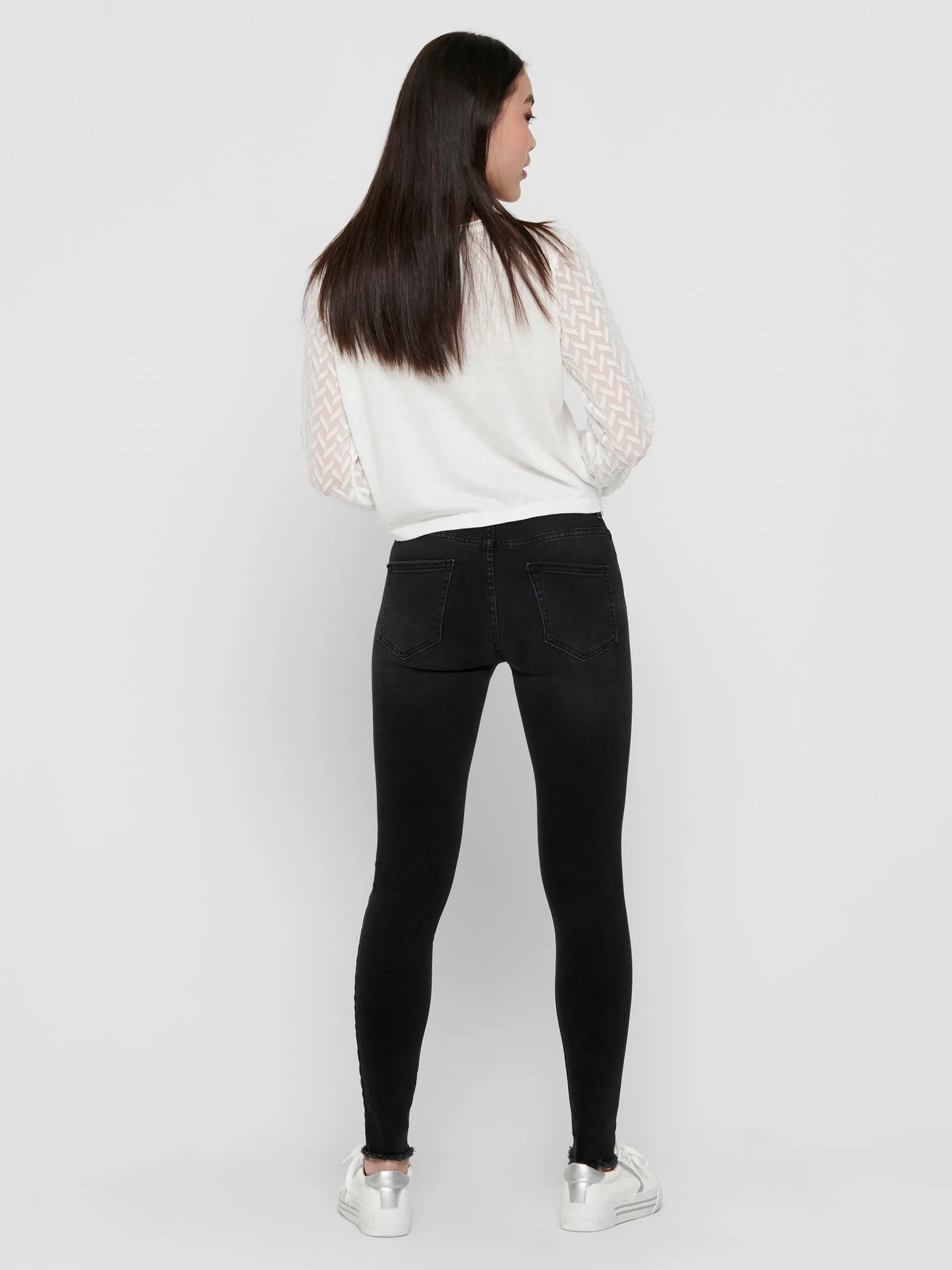 Only ONLBLUSH MID ANK RAW Jeans