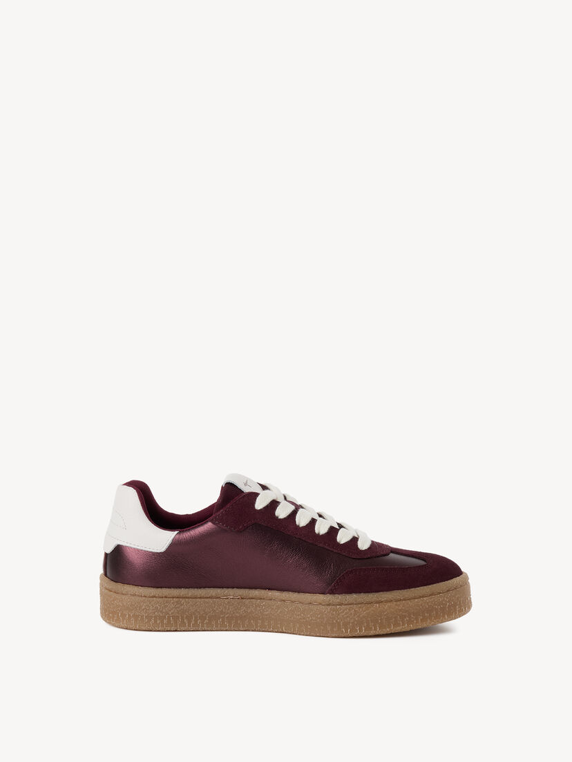 Leren Sneaker - rood