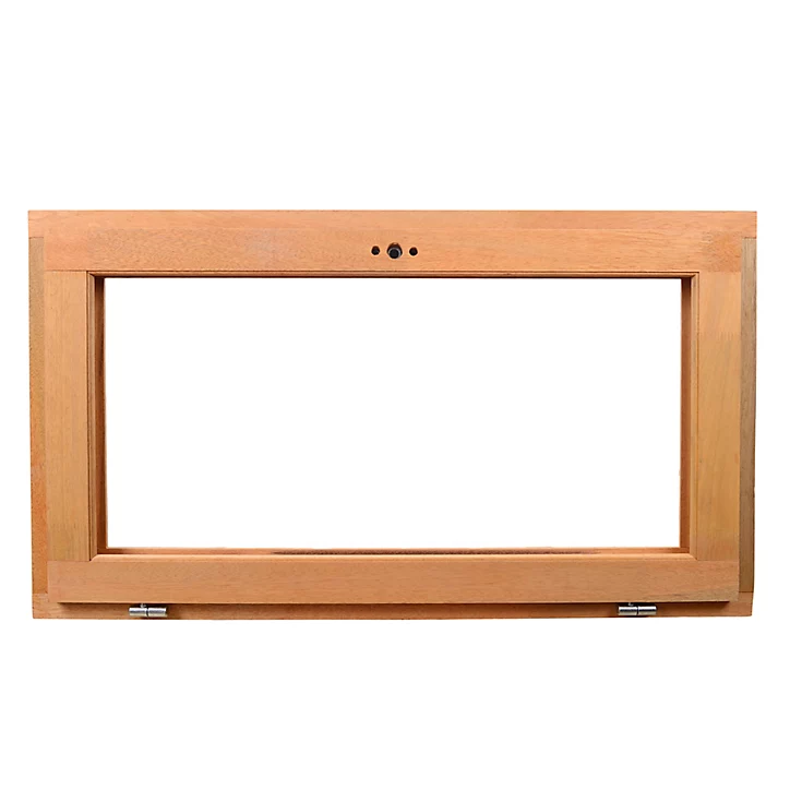 Fenêtre abattant bois GoodHome - l.80 x h.45 cm