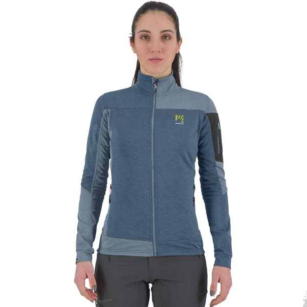 Veste polaire ski rando KARPOS CHERZ W FLEECE BERING SEA/MOUNTAIN SPRING